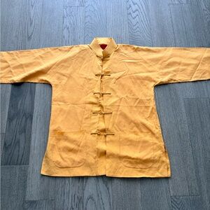 Shanghai Tang Silk Shirt Blazer